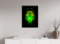 60 x 80 cm, Éclats d'ombre pearl Cœur de Jade