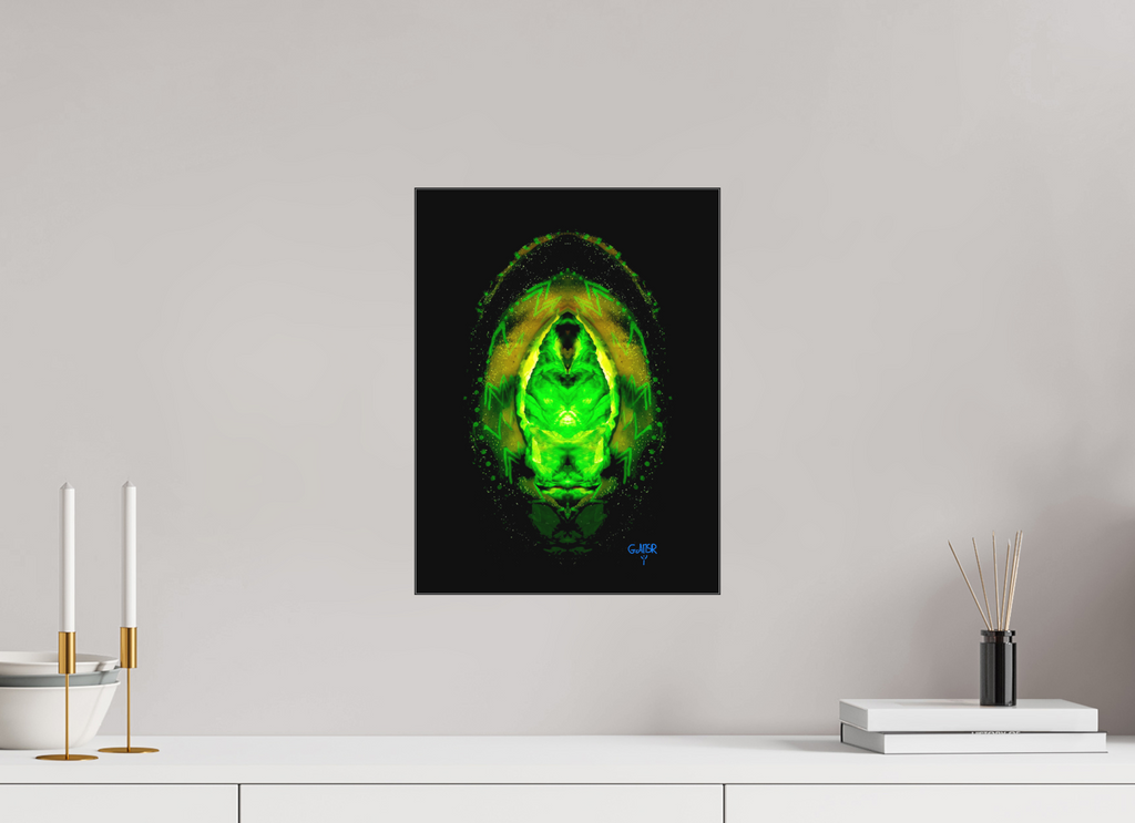 30 x 40 cm, Éclats d'Ombre immersion Cœur de Jade