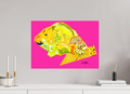 ISO A2 (59,4 x 42 cm), Pop brut brute 1.poisson doré