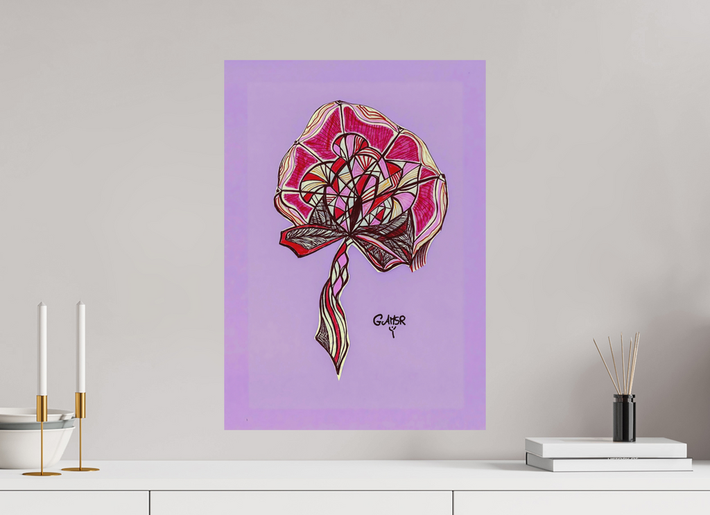ISO A2 (42 x 59,4 cm), Pop brut brute 1.spectre florissant