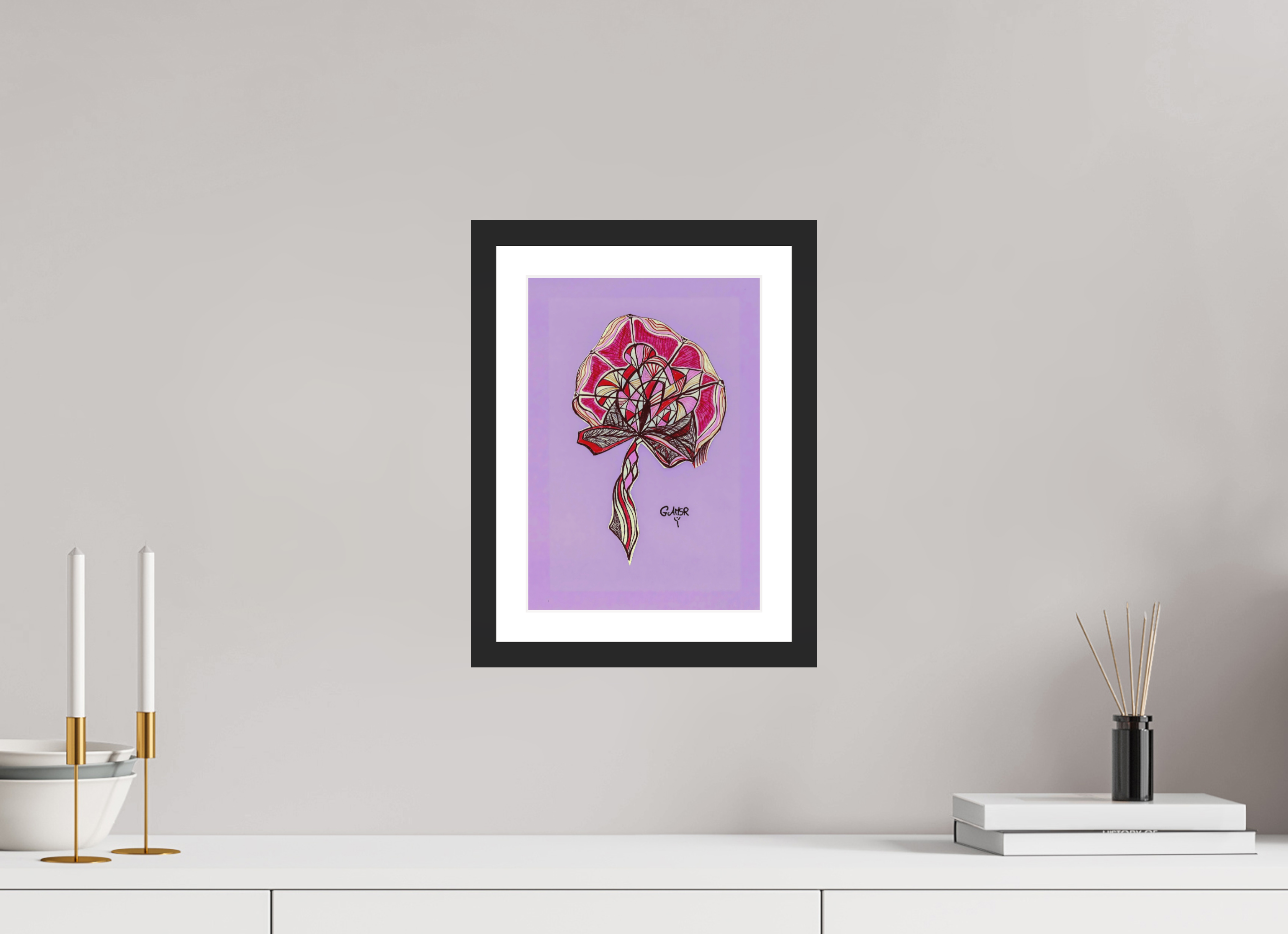ISO A4 (21 x 29,7 cm), Pop Brut ☑️ Spectre Florissant